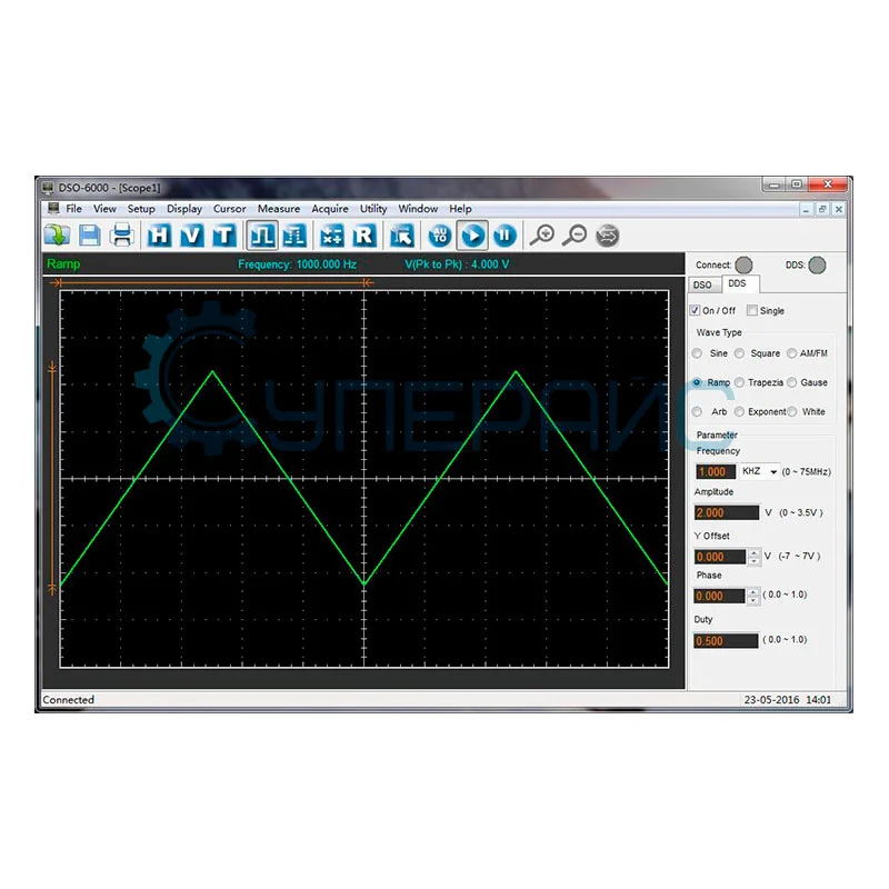 USB осциллограф Hantek 6204BD фото 14