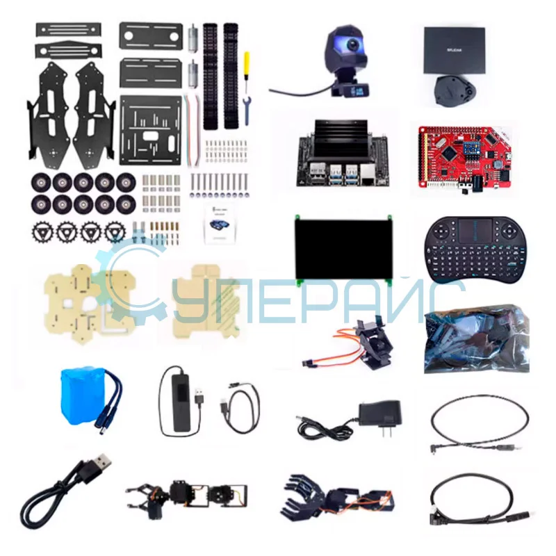 Робот-танк Xiao-r Movelt с лидаром и платой Jetson Nano фото 1