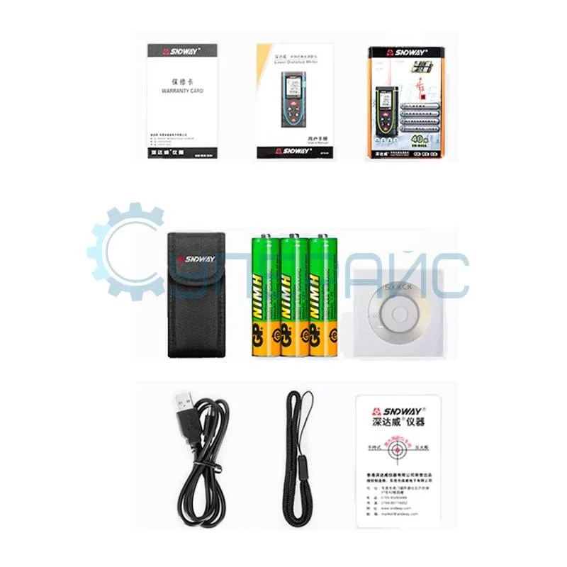 Лазерный дальномер SNDWAY SW-S50 фото 8