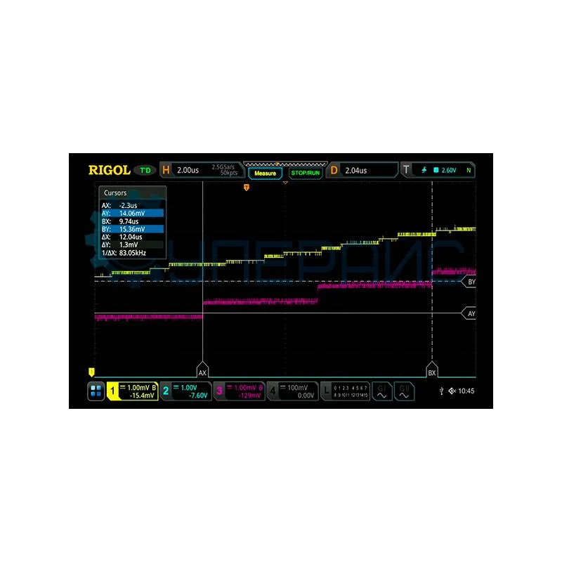 Высокочастотный генератор сигналов Rigol DG822 с дисплеем фото 4