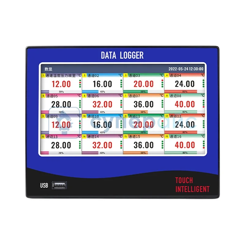 Многоканальный регистратор данных Wanzea WZY72R-16 фото 1