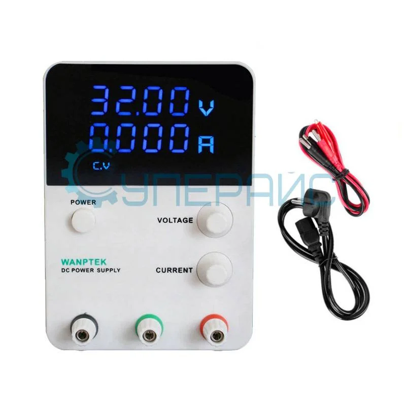 Мини импульсный блок питания Wanptek GPS3010D (32В, 10.2А) фото 5