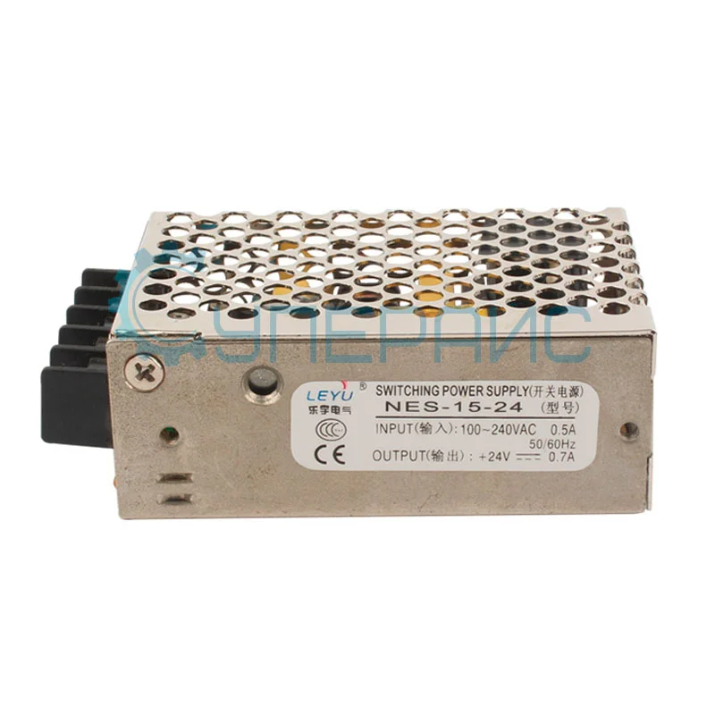 Блок питания Leyu NES-15-24 (24В, 0.6А, 15Вт) фото 4