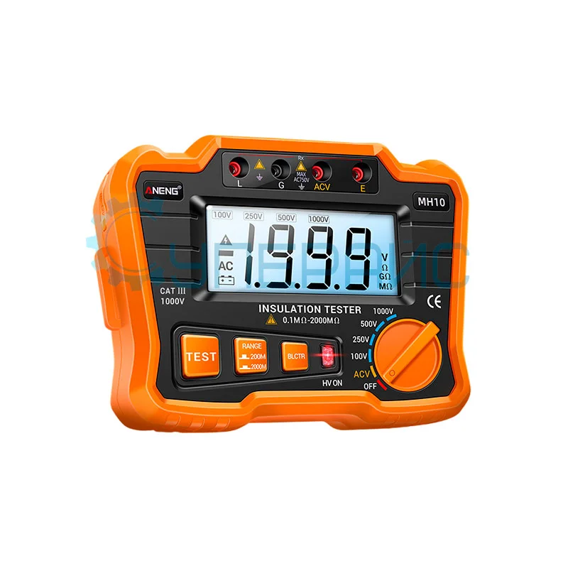Мегаомметр цифровой ANENG MH10 фото 1