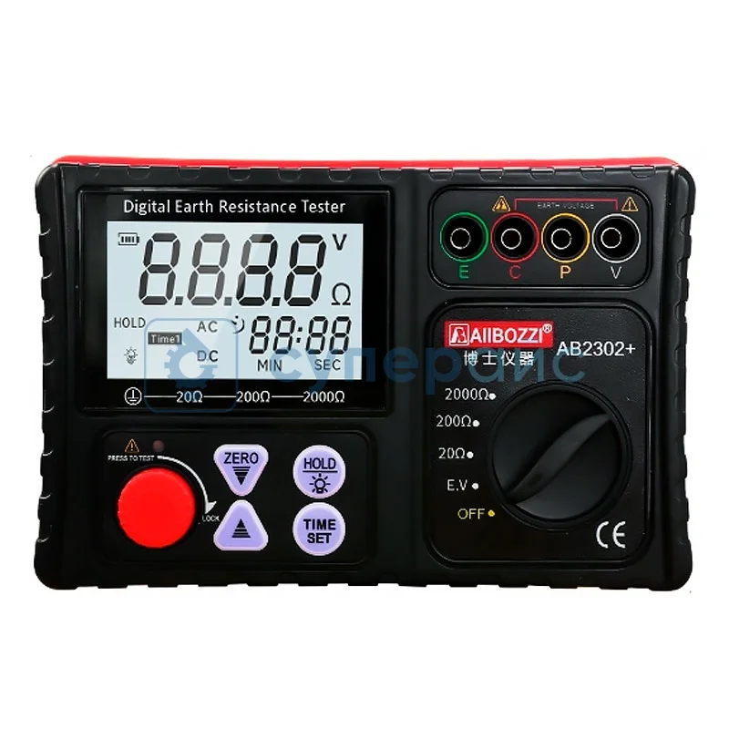 Тестер сопротивления заземления Allbozzi AB2302+ фото 1
