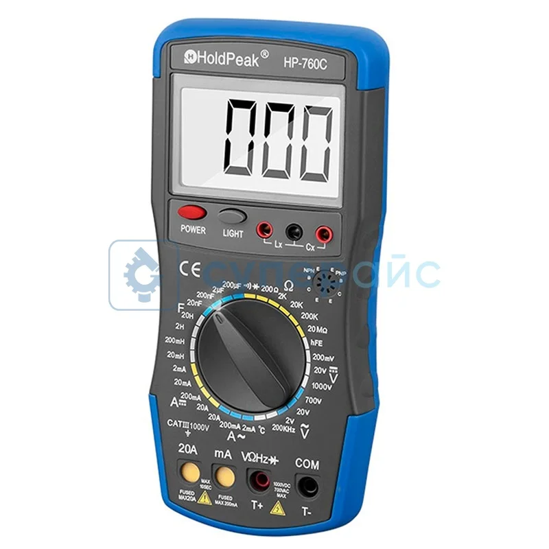 Мультиметр HoldPeak HP-760C фото 1
