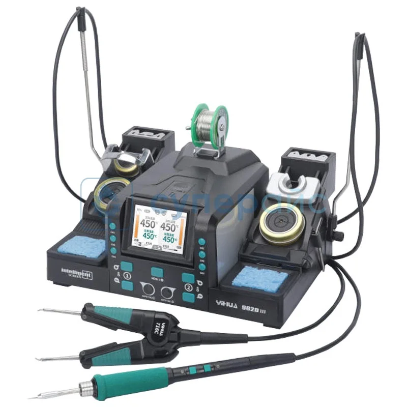 Контактная паяльная станция YIHUA 982D-III фото 1