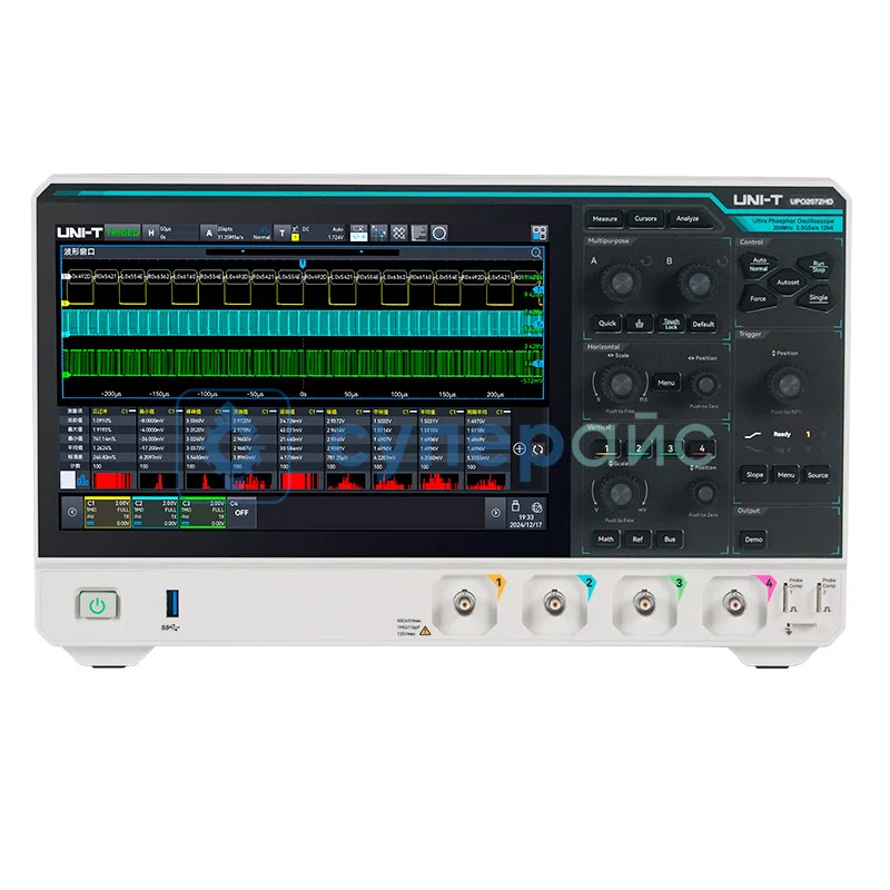 Двухканальный осциллограф UNI-T UPO2072HD фото 1