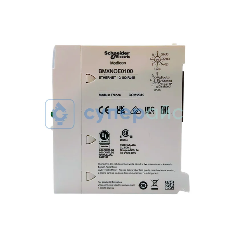 Модуль сети Ethernet Schneider Electric BMXNOE0100 фото 5