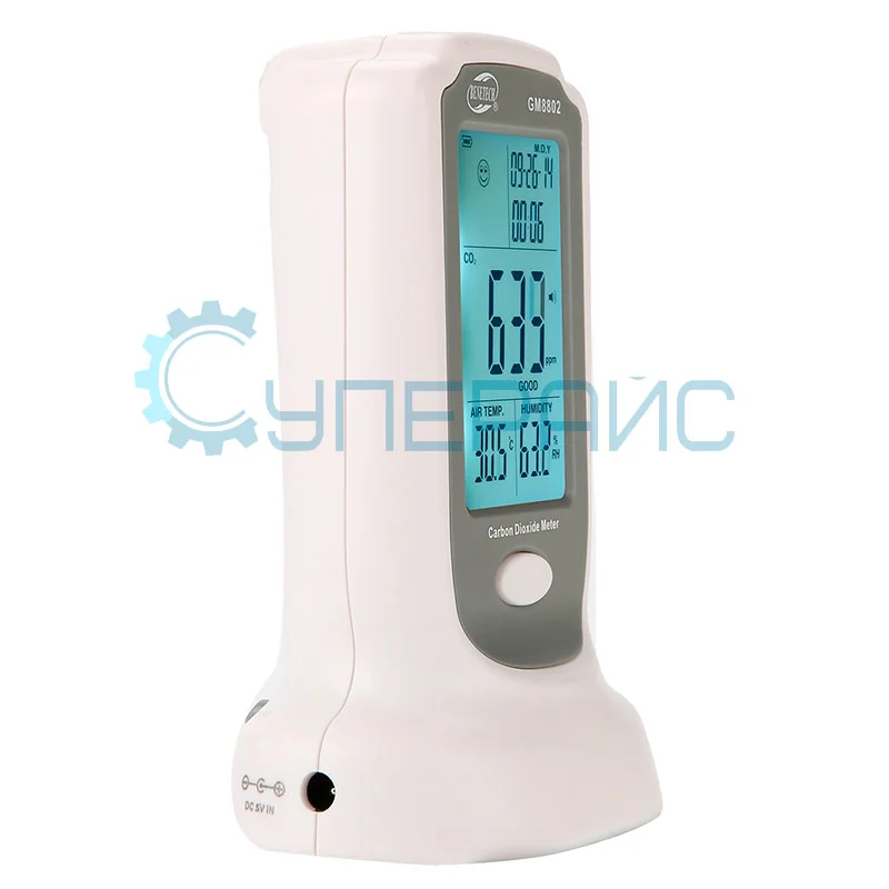 Измеритель углекислого газа Benetech GM8802 фото 2
