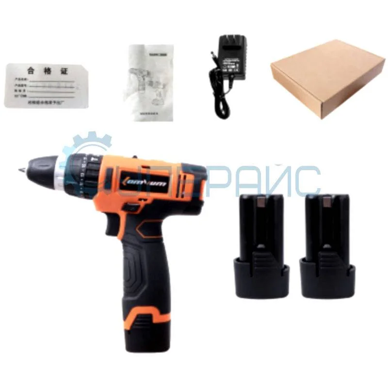 Дрель-шуруповерт Lomvum LV-8616ST с двумя аккумуляторами фото 1