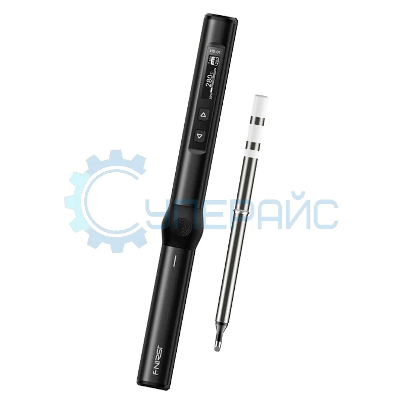 Электропаяльник FNIRSI HS01 с GaN-зарядкой фото 1