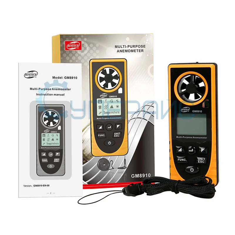 Многофункциональный анемометр Benetech GМ8910 фото 4