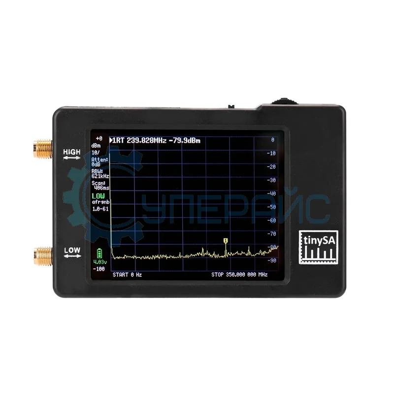 Портативный спектроанализатор TinySA фото 1