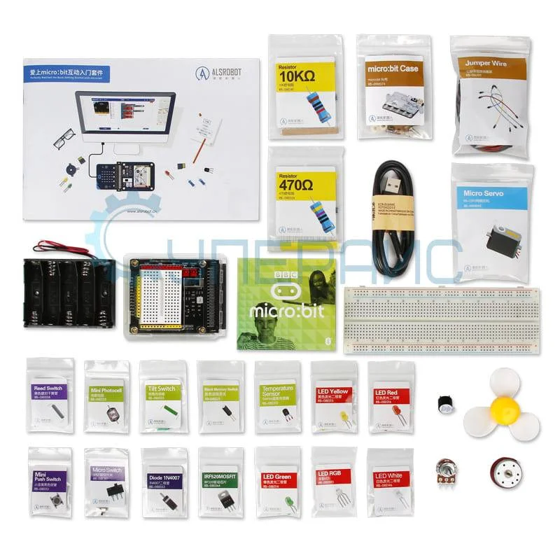 Базовый набор для робототехники micro:bit Alsrobot Getting Started фото 3