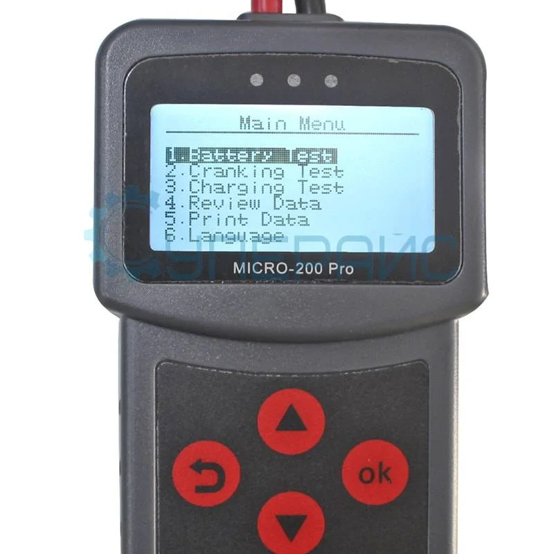 Портативный тестер аккумуляторных батарей Lancol MICRO-200 Pro фото 3