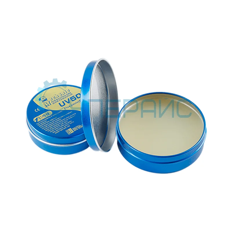 Безгалогеновый флюс MECHANIC MCN-UV80 (60 г, в банке) фото 1