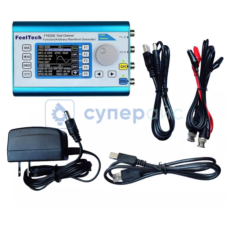 Цифровой генератор сигналов FeelTech FY6300-40M фото 3
