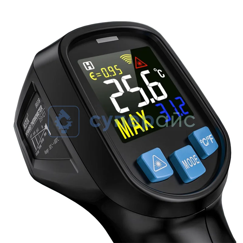 Лазерный пирометр Mestek IR03B фото 3