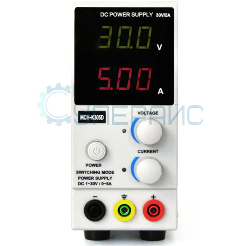Лабораторный блок питания MCH K305D (30 В, 5 А) фото 3
