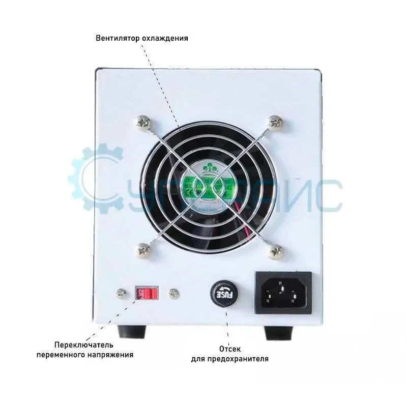 Лабораторный блок питания (источник питания) MAISHENG MS3010D (30 В, 10 А) фото 2