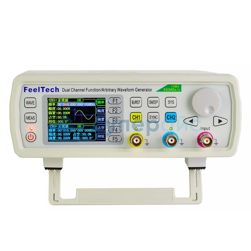 Двухканальный генератор сигналов FeelTech FY6600-60M фото 1