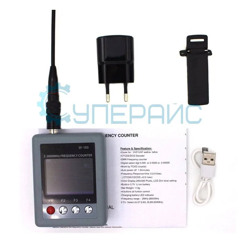 Портативный радио частотомер SURECOM SF-103 фото 3