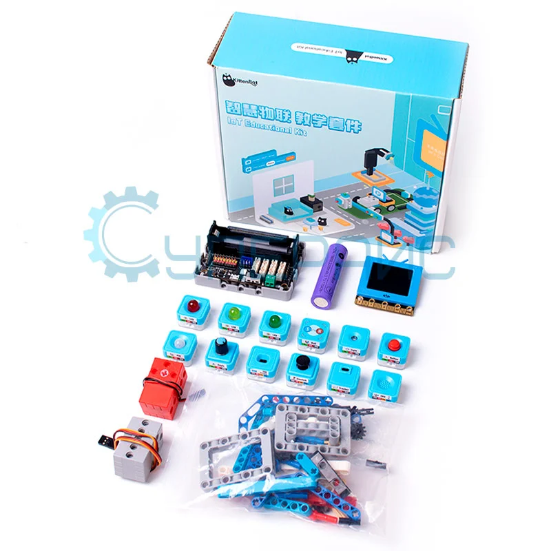 Учебный комплект для сборки KittenBot IoT Educational Kit micro:bit v2.0 фото 2