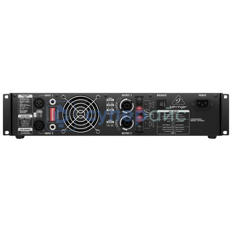 Двухканальный усилитель мощности звука Behringer Ep4000 фото 3