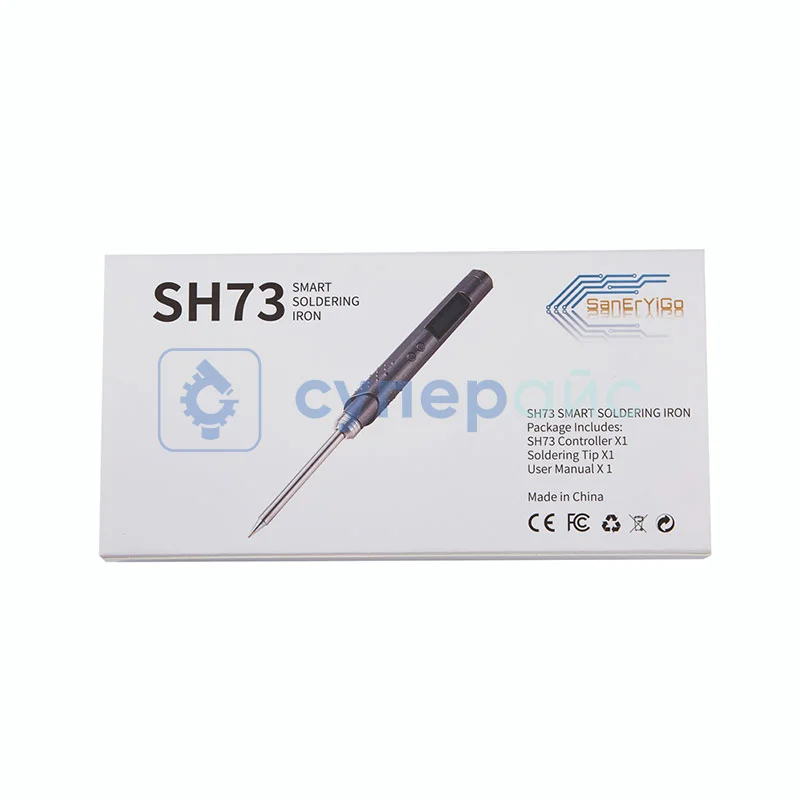 Цифровой паяльник Saneryigo SH73 с жалом SH-BC2 фото 10