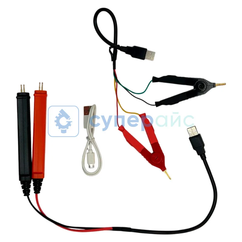 Измеритель сопротивления батарей SUNKKO T-200 фото 5