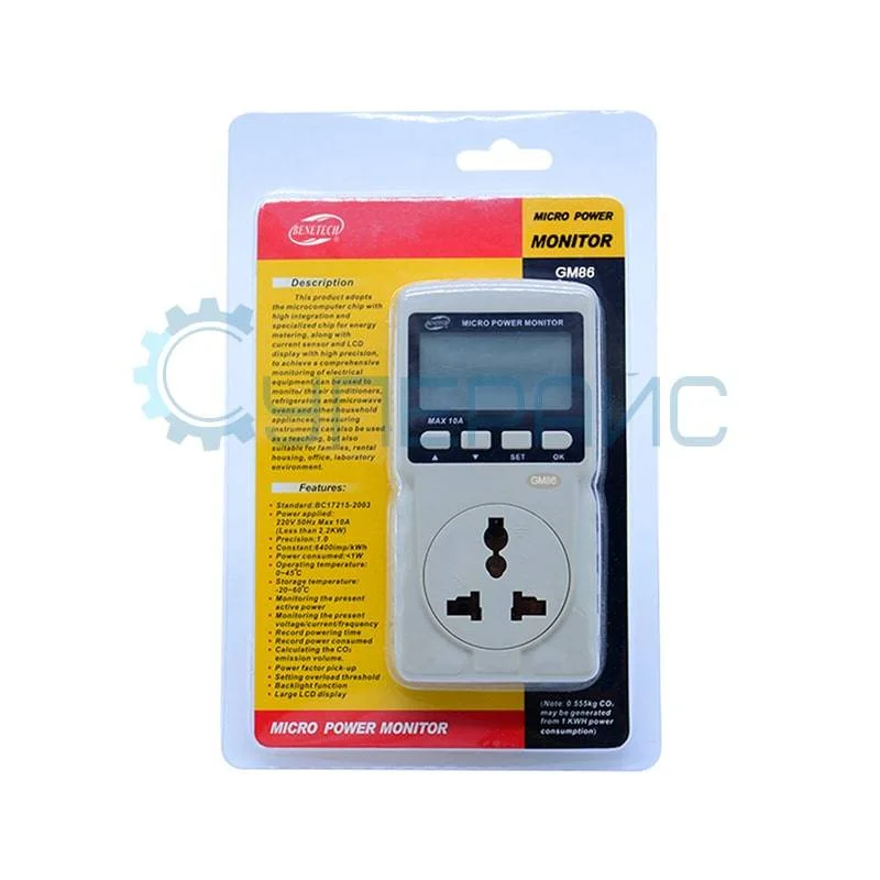 Счетчик электроэнергии (ваттметр) Benetech GM86 фото 1