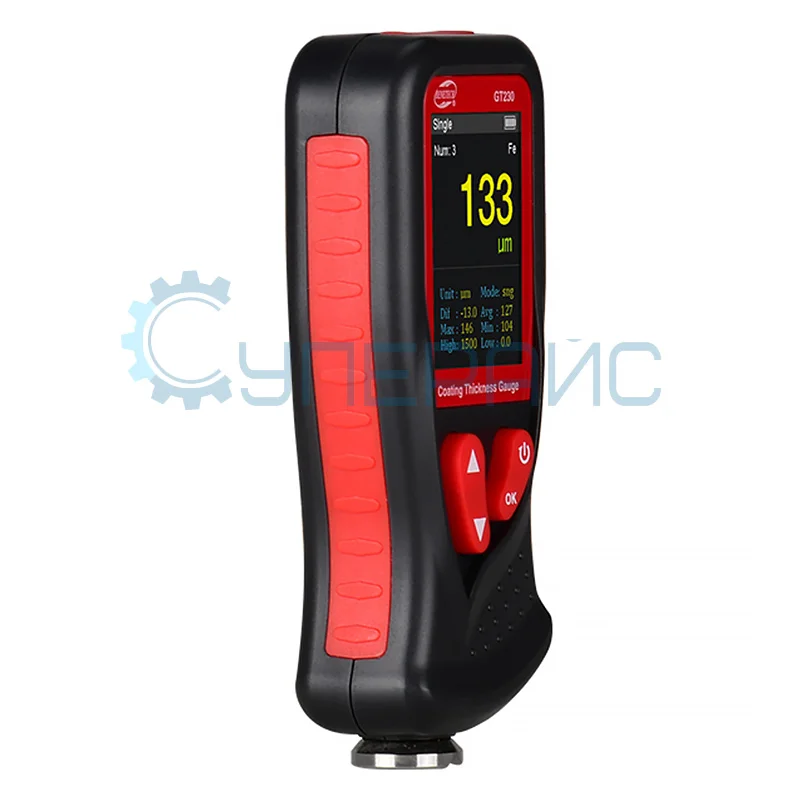 Толщиномер Benetech GT230 с цветным HD дисплеем фото 1