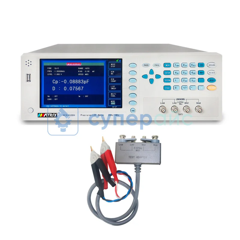 Анализатор импеданса MATRIX MCR-8100H фото 4