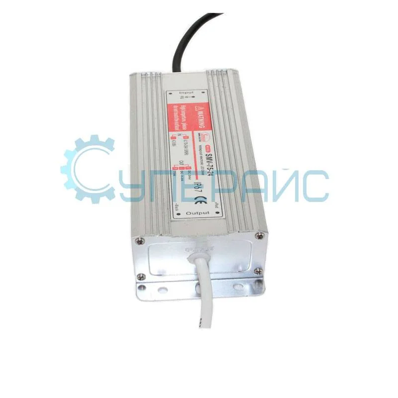 Водонепроницаемый блок питания Smun SMV-75-24 (24 В, 3.2 А, 75 Вт) фото 1
