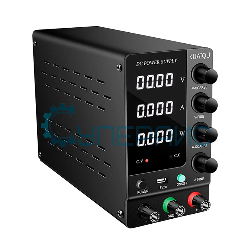 Источник питания постоянного тока KUAIQU SPS-C3206 (32 В, 6 А) фото 1