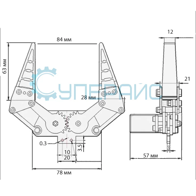 Роботизированный манипулятор c камерой WHEELTEC moveit фото 6