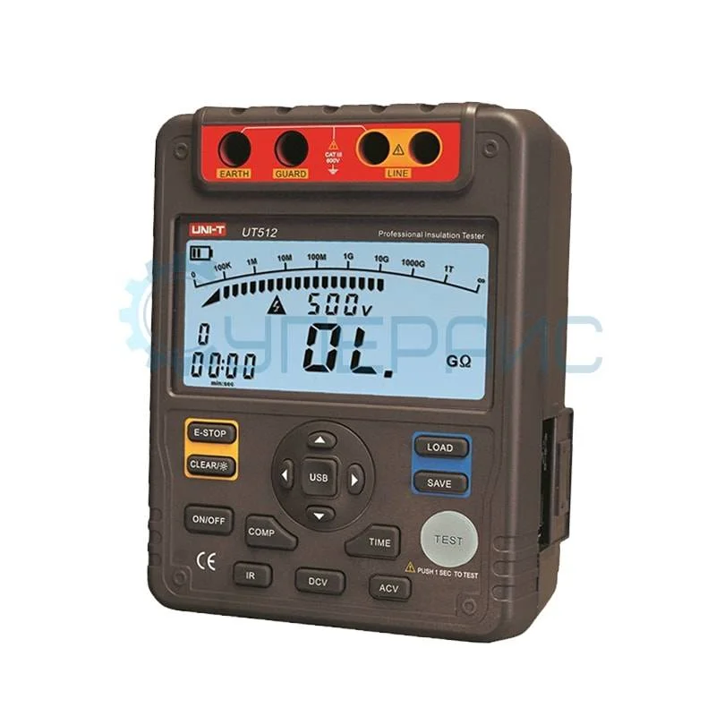 Измеритель сопротивления изоляции UNI-T UT512 фото 1