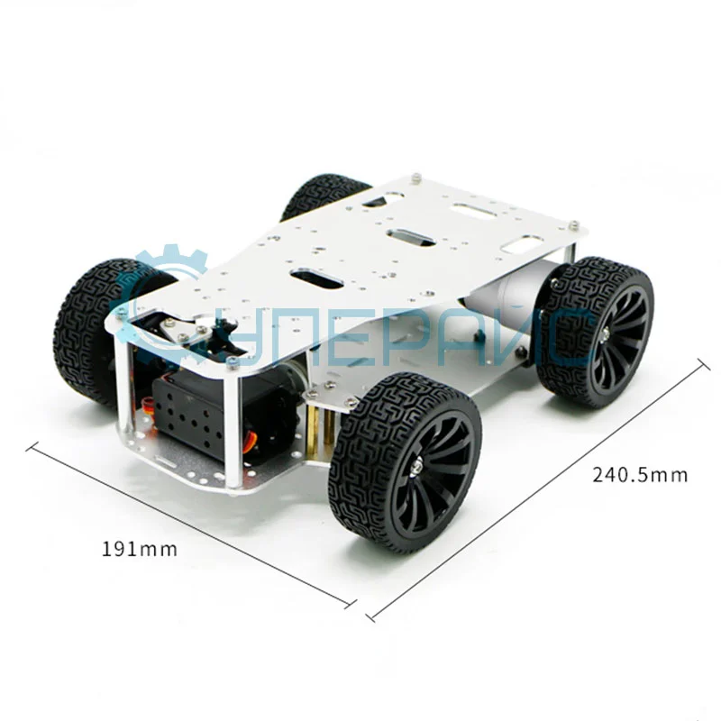 Автомобильное шасси WHEELTEC Ackerman (65 мм) с датчиками Холла фото 2