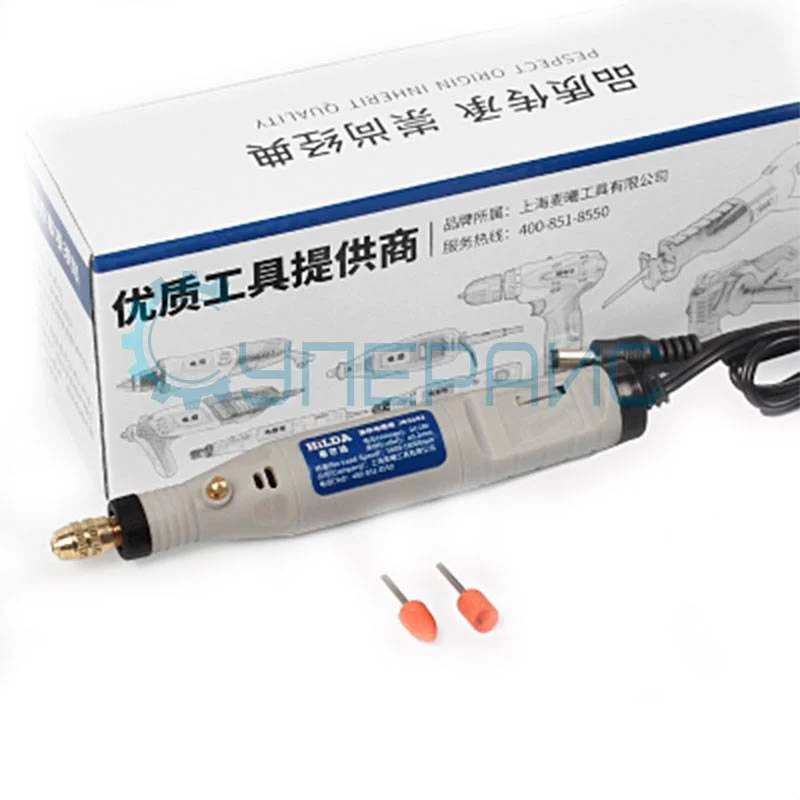 Мини дрель с абразивными шарошками HiLDA JD5202 фото 4