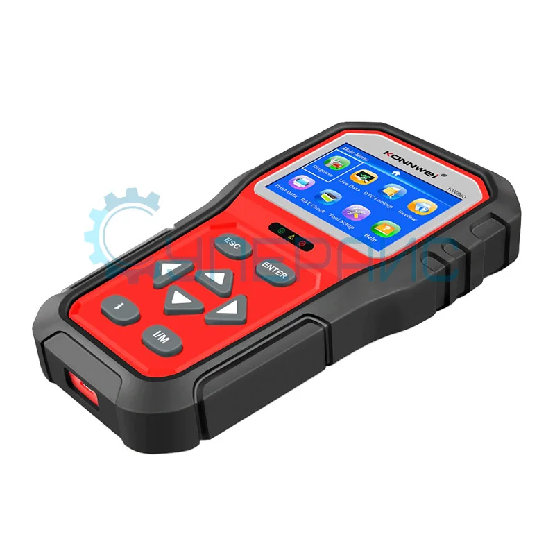 Портативный автосканер Konnwei KW860 фото 4