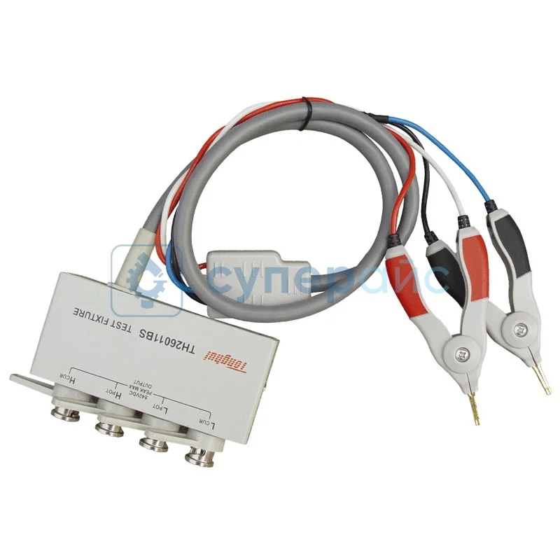 Четырехконтактный кабель Кельвина с изоляцией и замком Tonghui TH26011BS фото 1