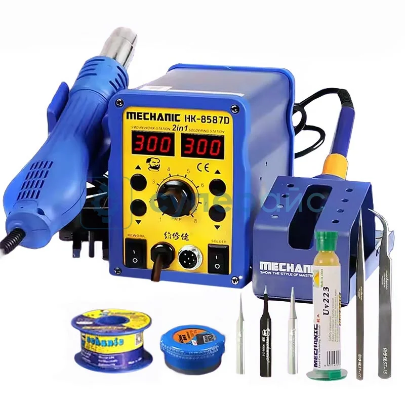 Станция для пайки MECHANIC HK8587D с малым комплектом фото 1