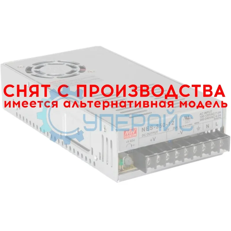 Блок питания Mean Well NES-350-12 фото 1