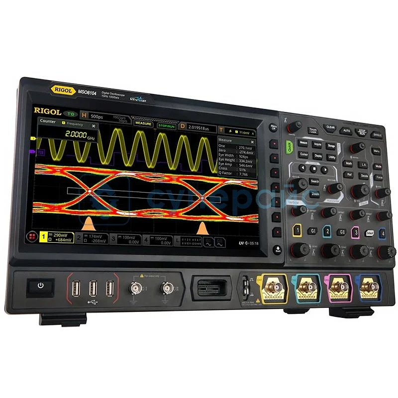 Осциллограф настольный цифровой RIGOL MSO8104 (4 канала, 1 ГГц) фото 1