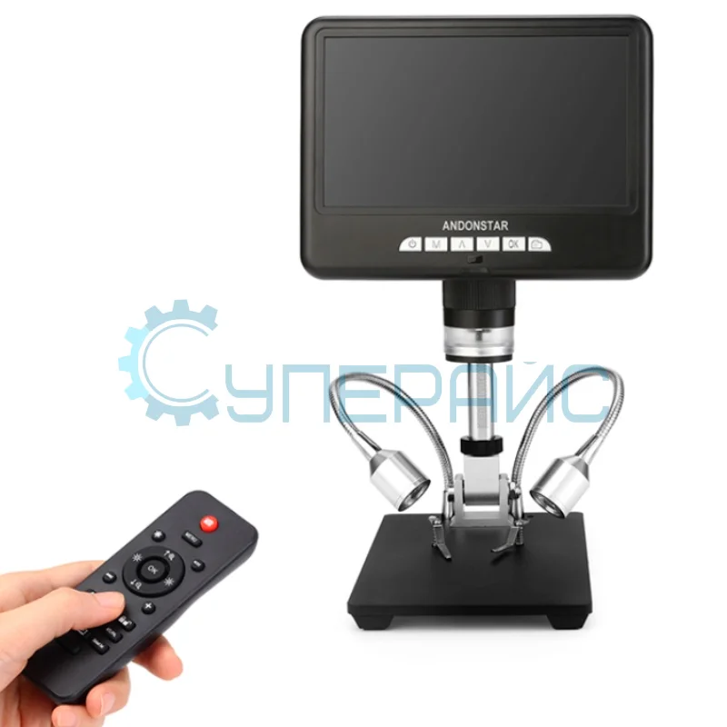 Электронный микроскоп Andonstar AD207S с дисплеем фото 5