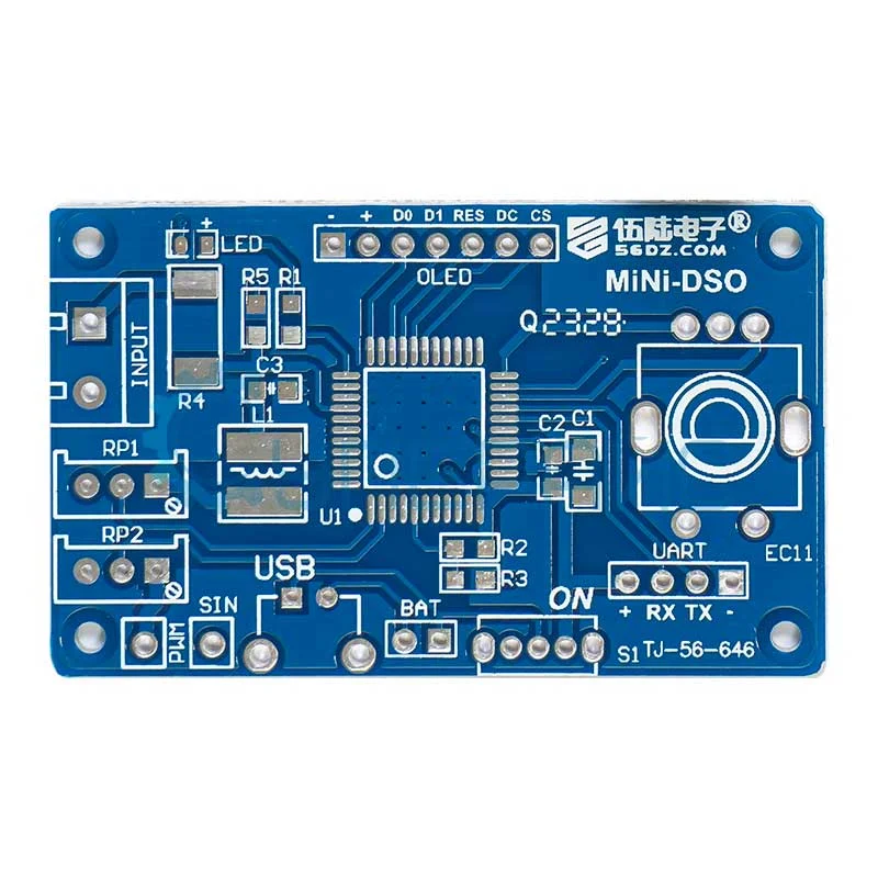 Цифровой осциллограф STC8K8A с корпусом фото 4