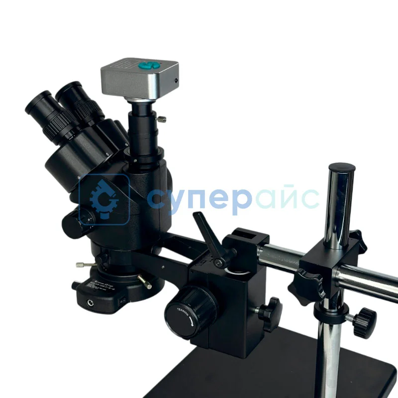 Микроскоп панкратический тринокулярный PHONEFIX SM003-1 фото 6
