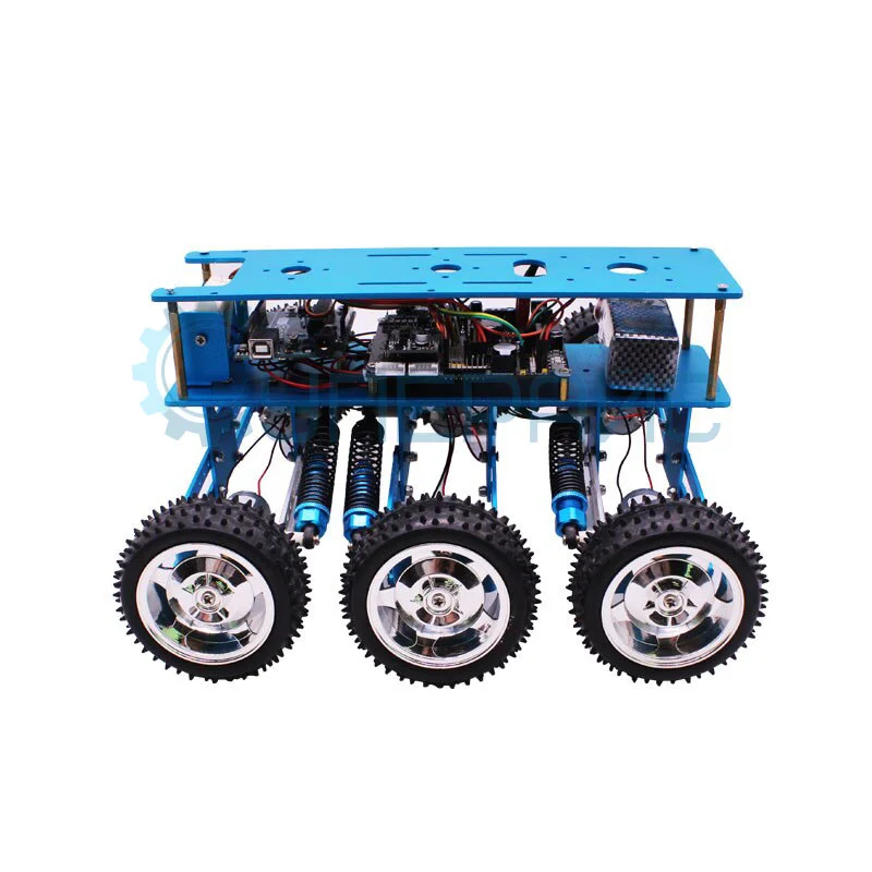 Робот-автомобиль с камерой Yahboom 6WD robot car (конструктор) с контроллером, совместимым со средой Arduino фото 5