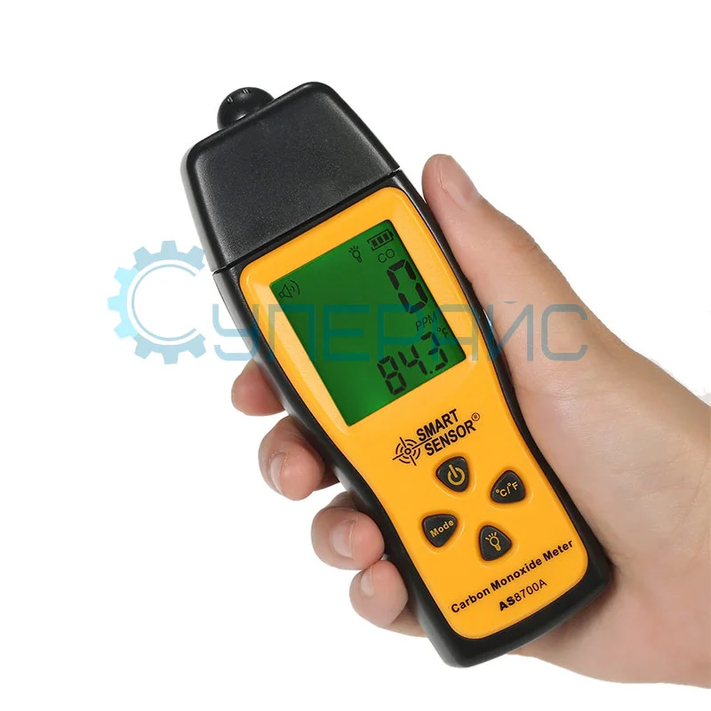 Измеритель угарного газа SMART SENSOR AS8700A фото 5